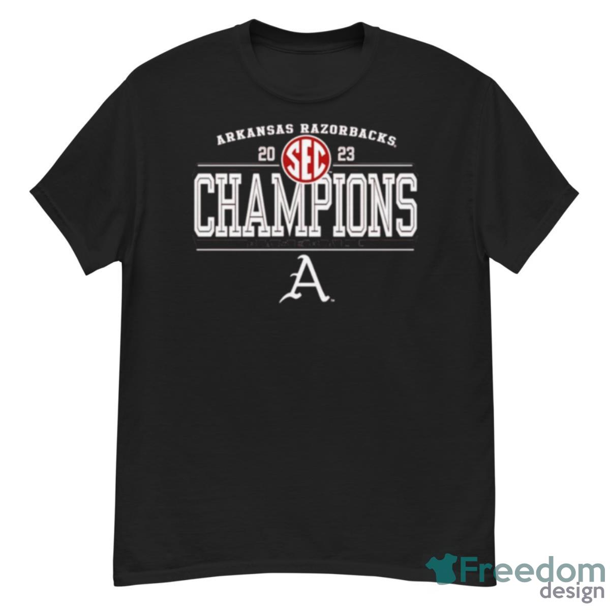 Arkansas Razorbacks Season Champions 2023 SEC Baseball Shirt - G500 Men’s Classic T-Shirt