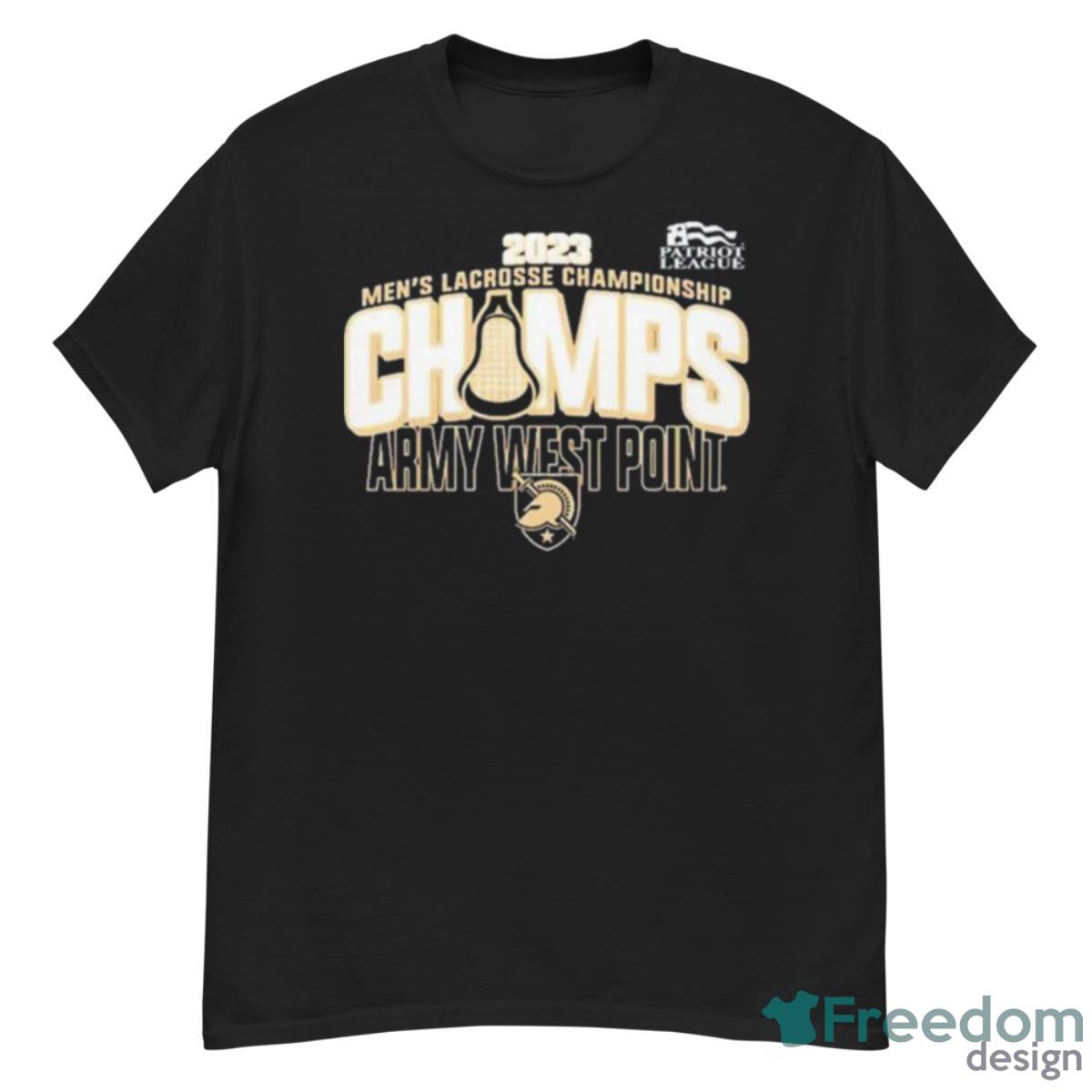 Army Black Knights 2023 Patriot League Lacrosse Tournament Champions Shirt - G500 Men’s Classic T-Shirt