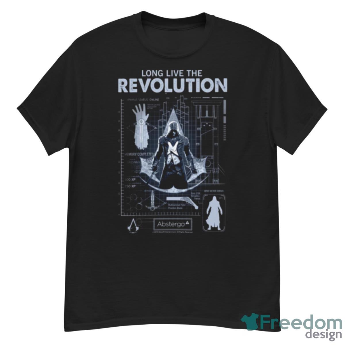 Arno Dorian Long Live The Revolution Assassin’s Creed Unity Shirt - G500 Men’s Classic T-Shirt