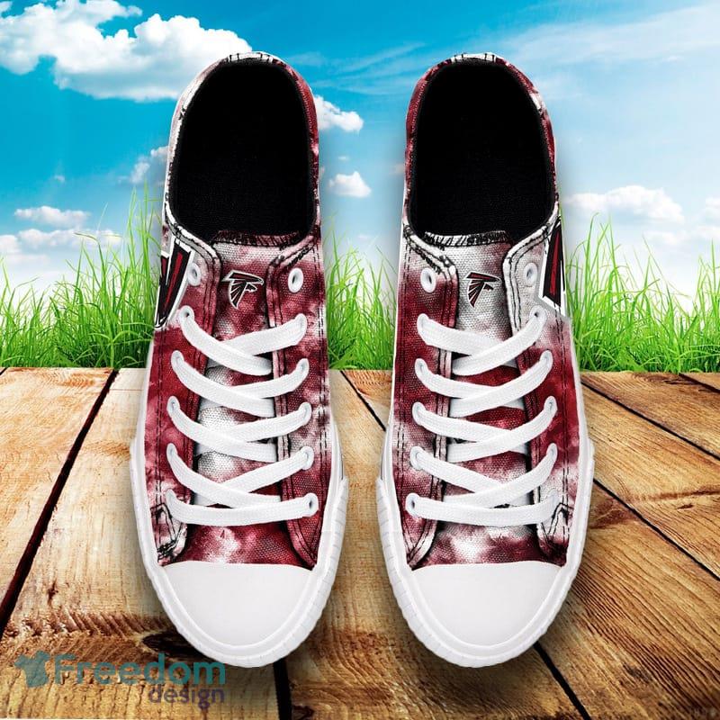 Atlanta Falcons NFL Men And Women Low Top Tie-Dye Canvas Shoe For Fans - Atlanta Falcons NFL Womens Low Top Tie-Dye Canvas Shoe_3 Atlanta Falcons NFL Men And Women Low Top Tie-Dye Canvas Shoe For Fans - Atlanta Falcons NFL Womens Low Top Tie-Dye Canvas Shoe_3