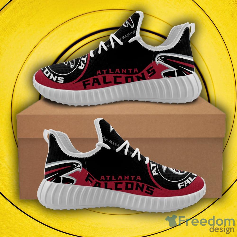 Atlanta Falcons Shoes Customize Sneakers Style1 Yeezy Shoes  Men And Women For Fans - Atlanta Falcons Shoes Customize Sneakers Style#1 Yeezy Shoes for womenmen_1