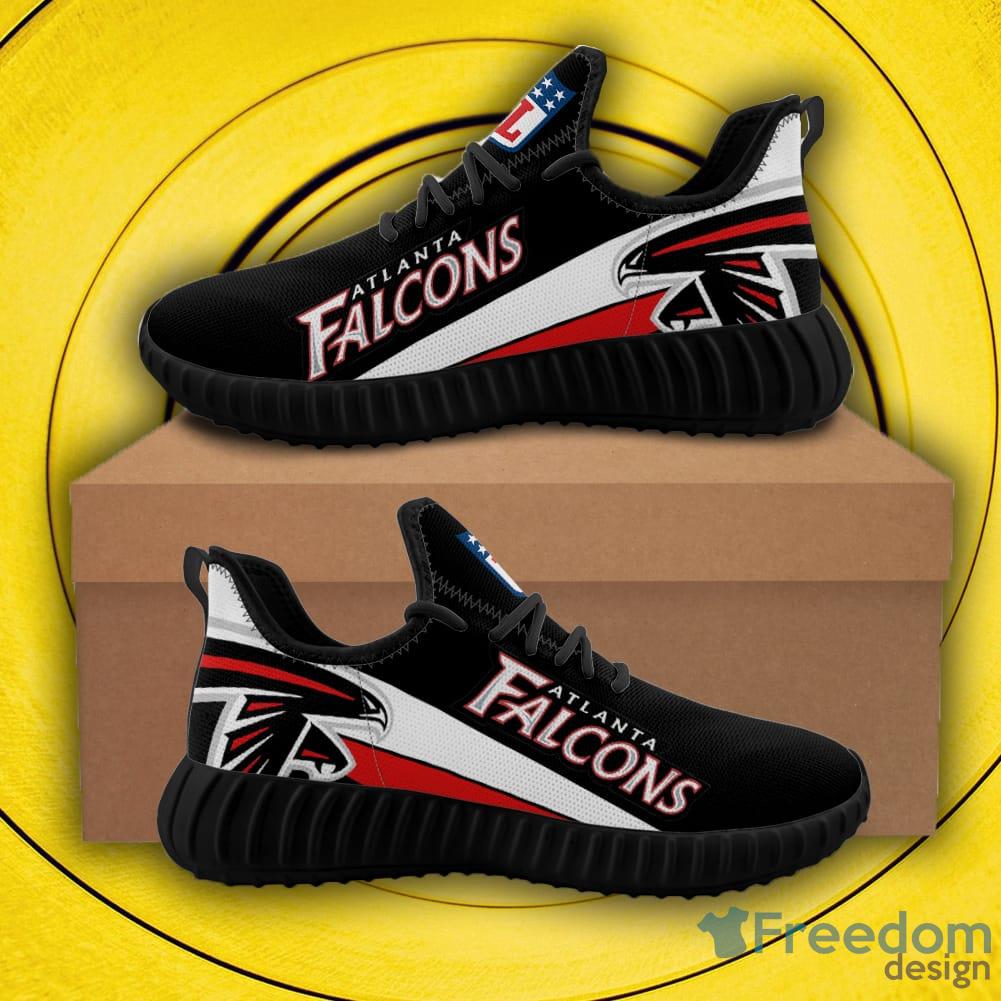 Atlanta Falcons Shoes Customize Sneakers Yeezy Shoes  Men And Women For Fans - Atlanta Falcons Shoes Customize Sneakers Yeezy Shoes for womenmen_1