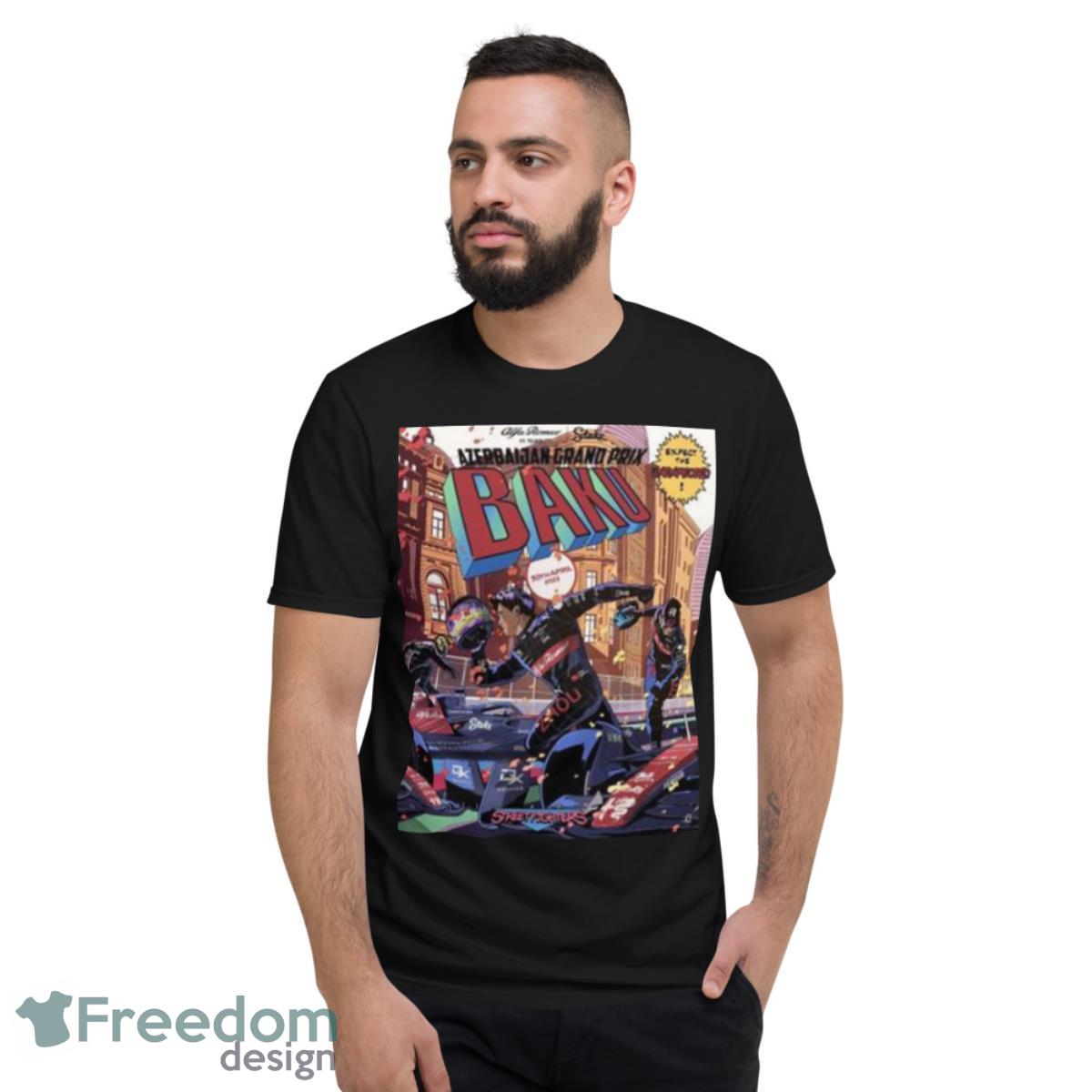 Azerbaijan Grand Prix Baku Street Fighters 2023 Shirt - Short Sleeve T-Shirt