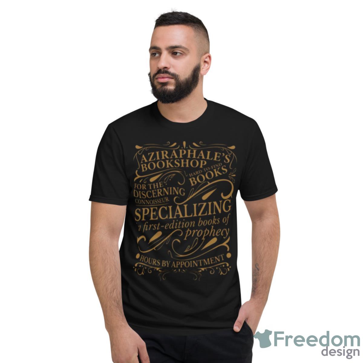 Aziraphale’s Bookshop Good Omens Shirt - Short Sleeve T-Shirt