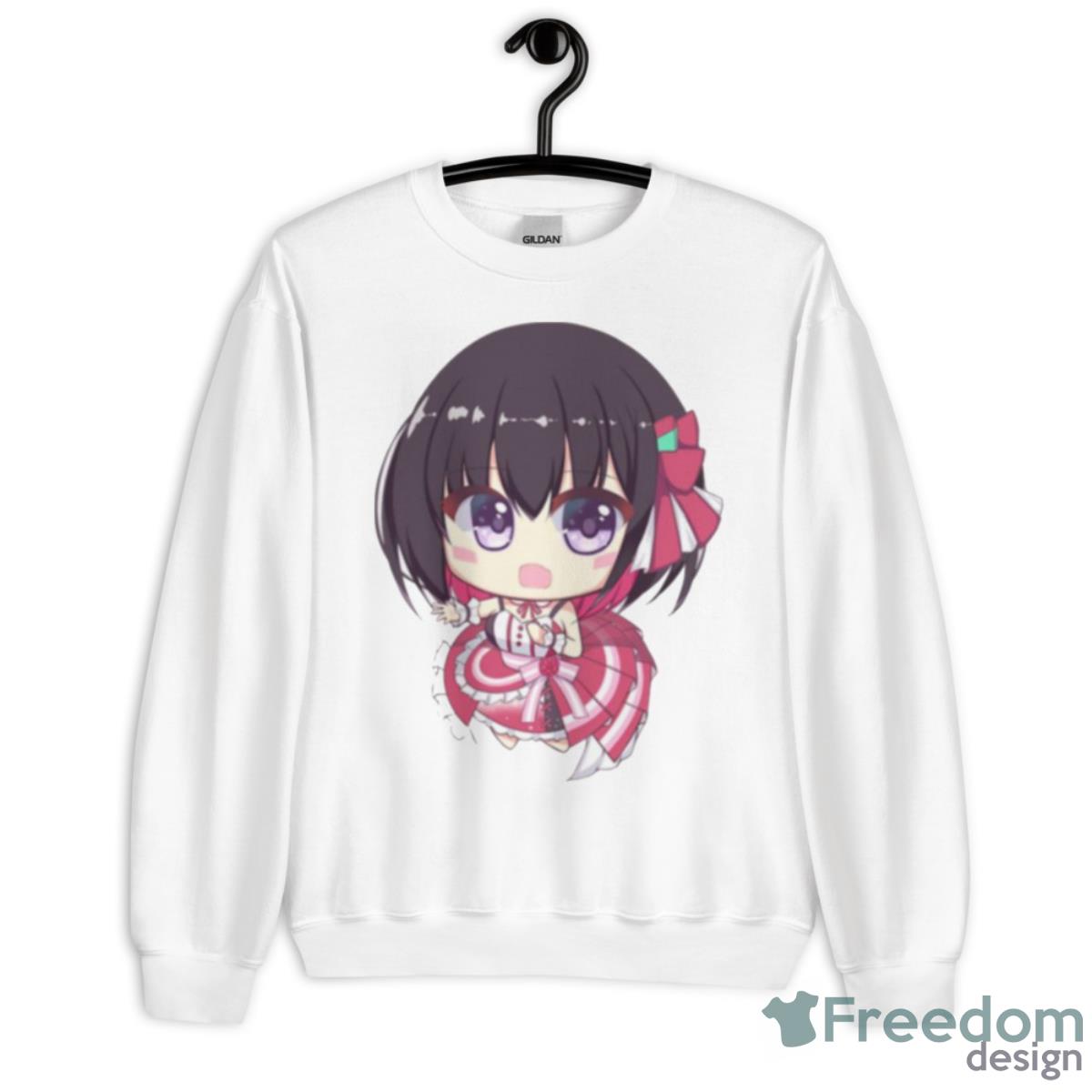 Azki Cute Eyes Hololive Shirt - Unisex Heavy Blend Crewneck Sweatshirt