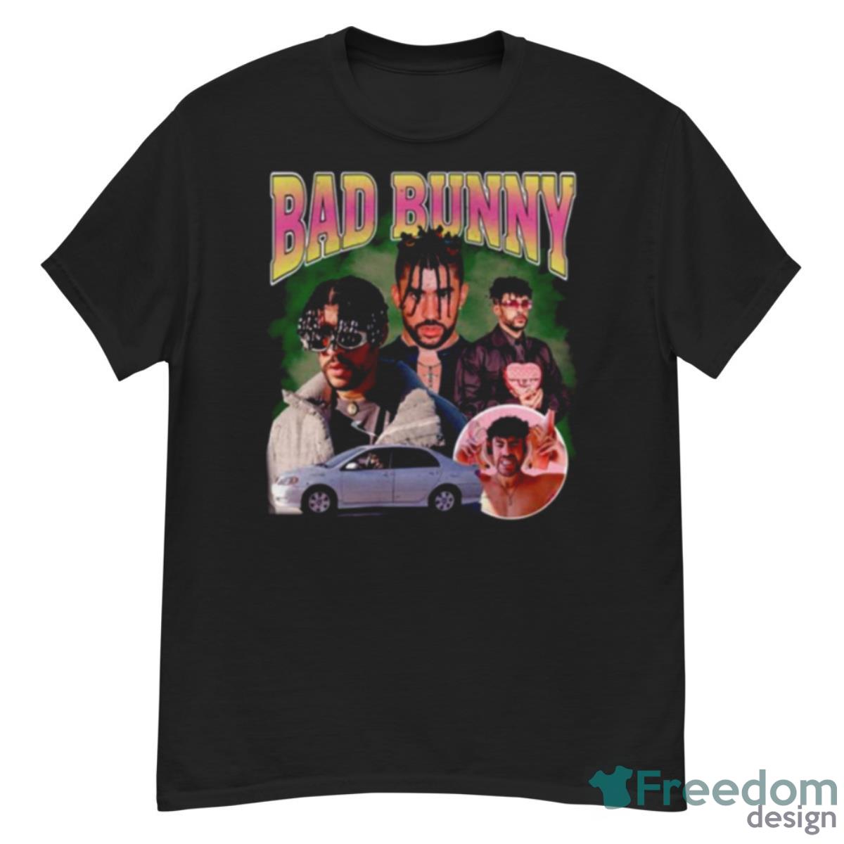 Bad Bunny 90s Vintage Style Bad Bunny Shirt - Freedomdesign