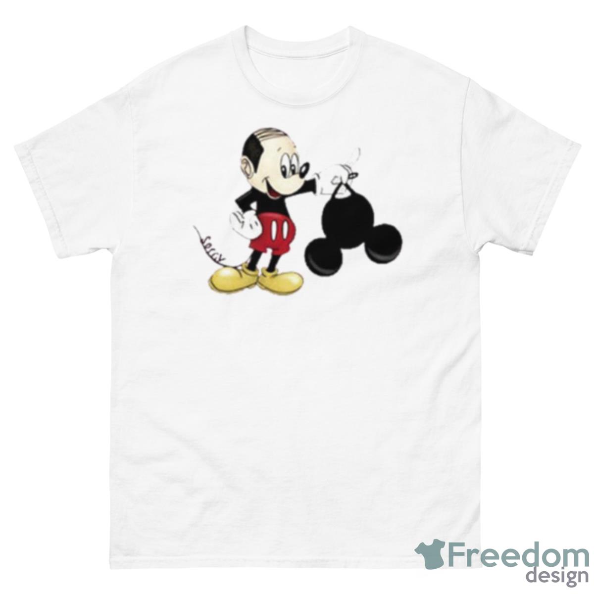 Bald Mickey Mouse Ears Meme Shirt - 500 Men’s Classic Tee Gildan