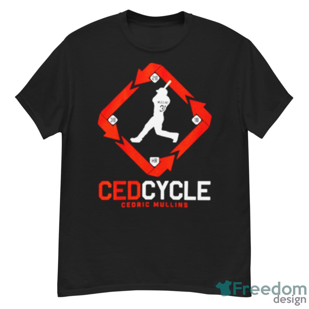 Baltimore Orioles Cedric Mullins Cycle Shirt - Freedomdesign
