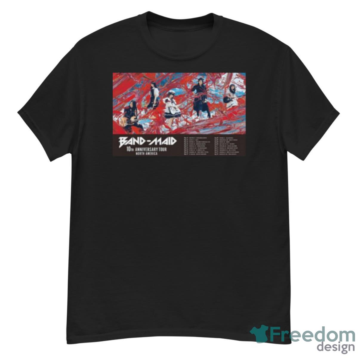 Band Maid 10th Anniversary Tour 2023 Shirt - G500 Men’s Classic T-Shirt