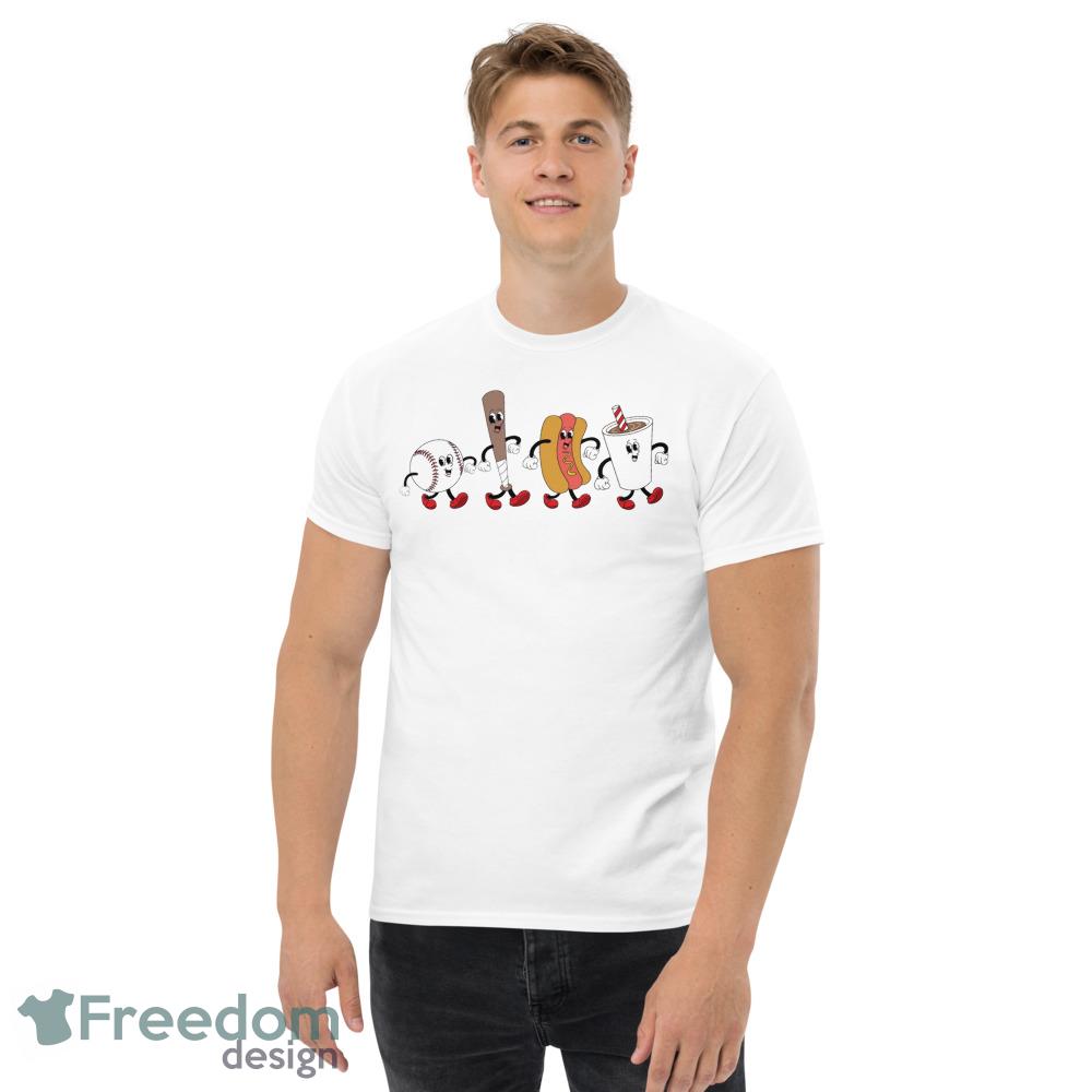 Baseball Hot Dog T-Shirts