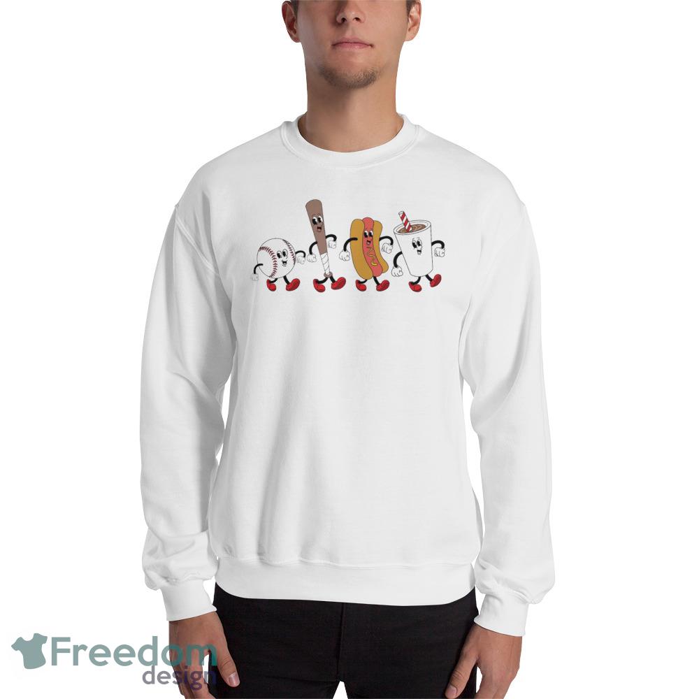 Baseball Hot Dog T-Shirts