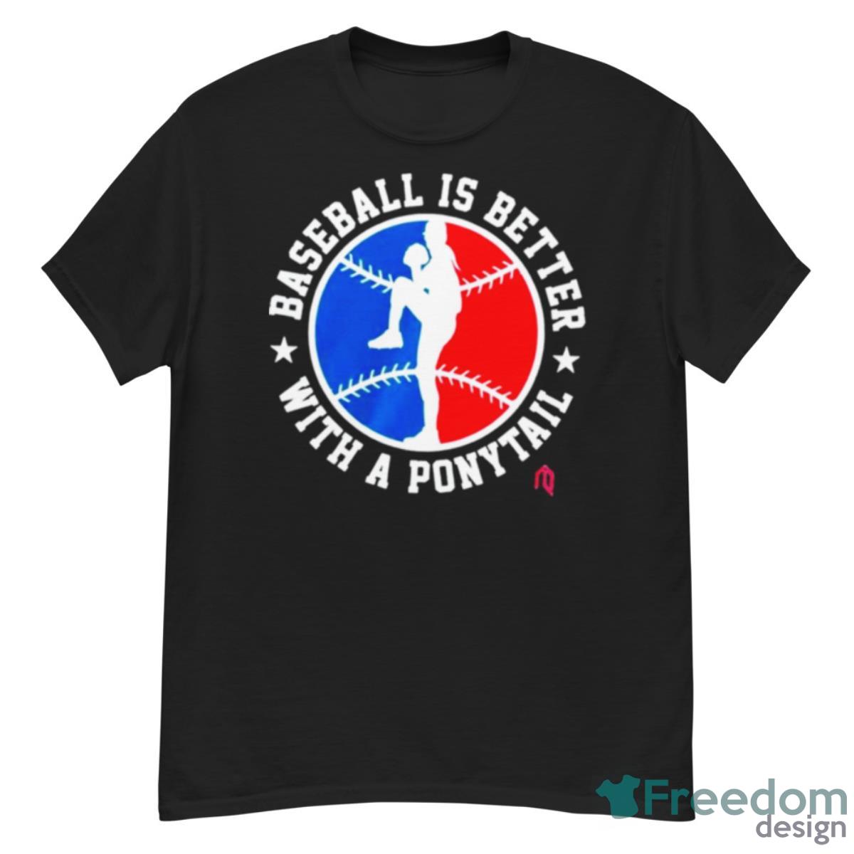 baseball is better with a ponytall shirt - G500 Men’s Classic T-Shirt