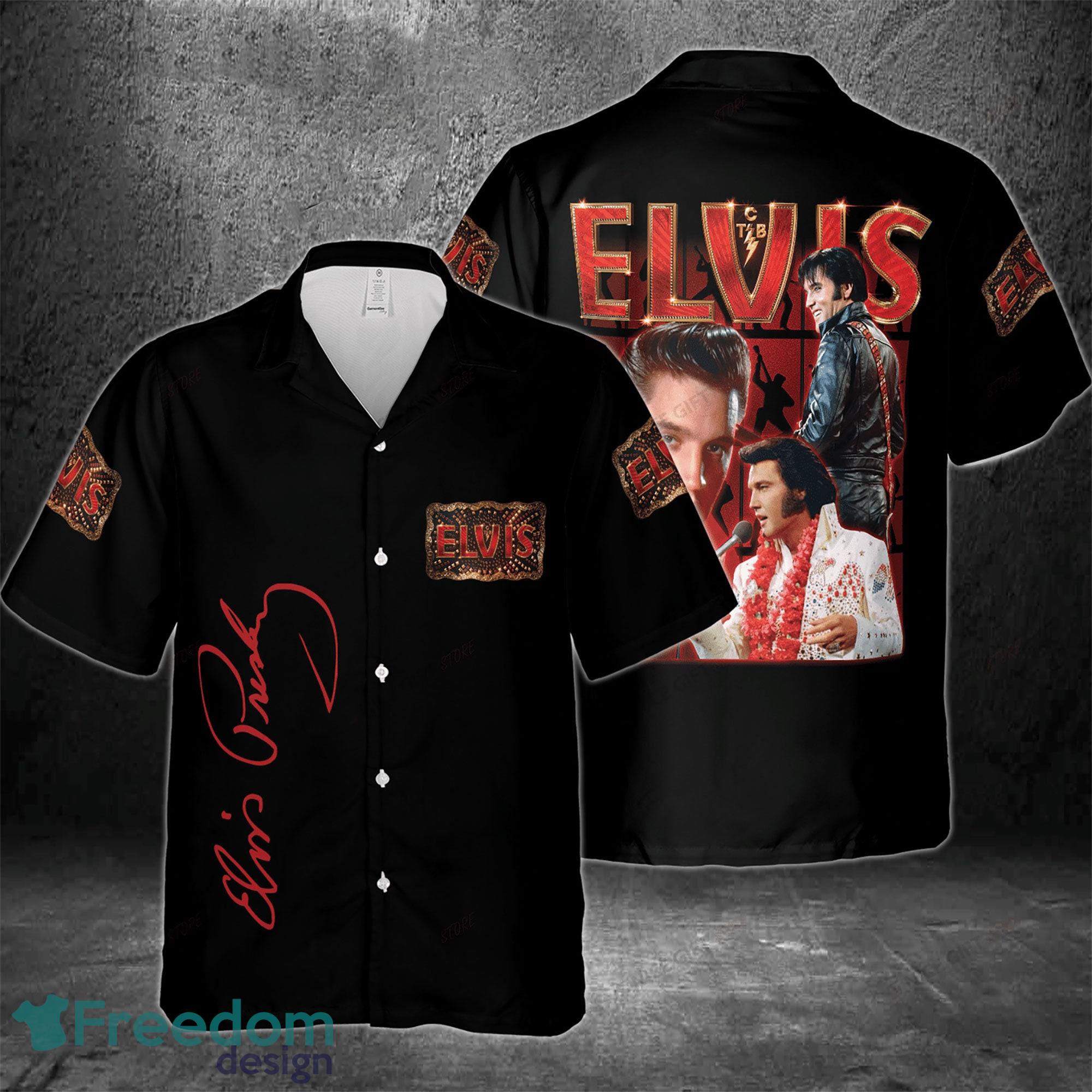Baz Luhrmann's ELVIS Hawaiian Shirt, Elvis Presley Unisex Hawaiian Shirt Product Photo 1