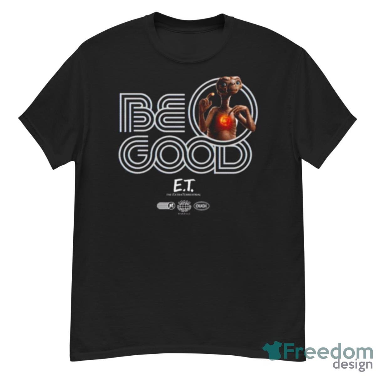 Be Good Retro Type Et Alien Extra Terrestrial Graphic Shirt - G500 Men’s Classic T-Shirt