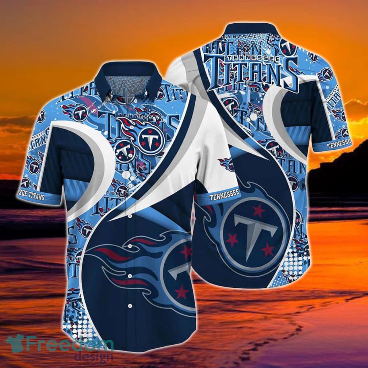 Be the Talk of the Beach with Tennessee Titans NFL Hawaiian Shirts - Gift Ideas 2023 Product Photo 1