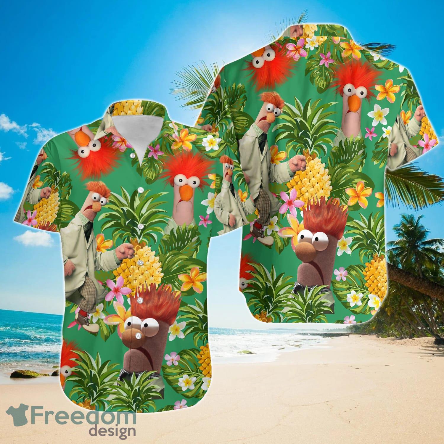Beaker Muppet Tropical Pineapple Hawaii Shirt For Men And Women Product Photo 1