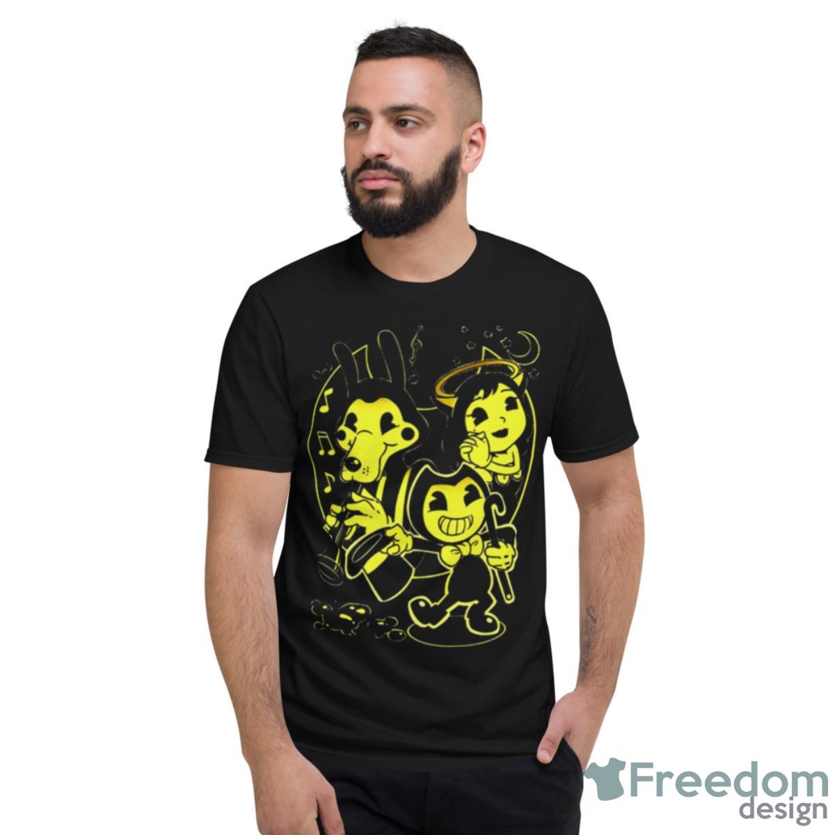 Bendy Boris And Alice Angel Shirt - Short Sleeve T-Shirt