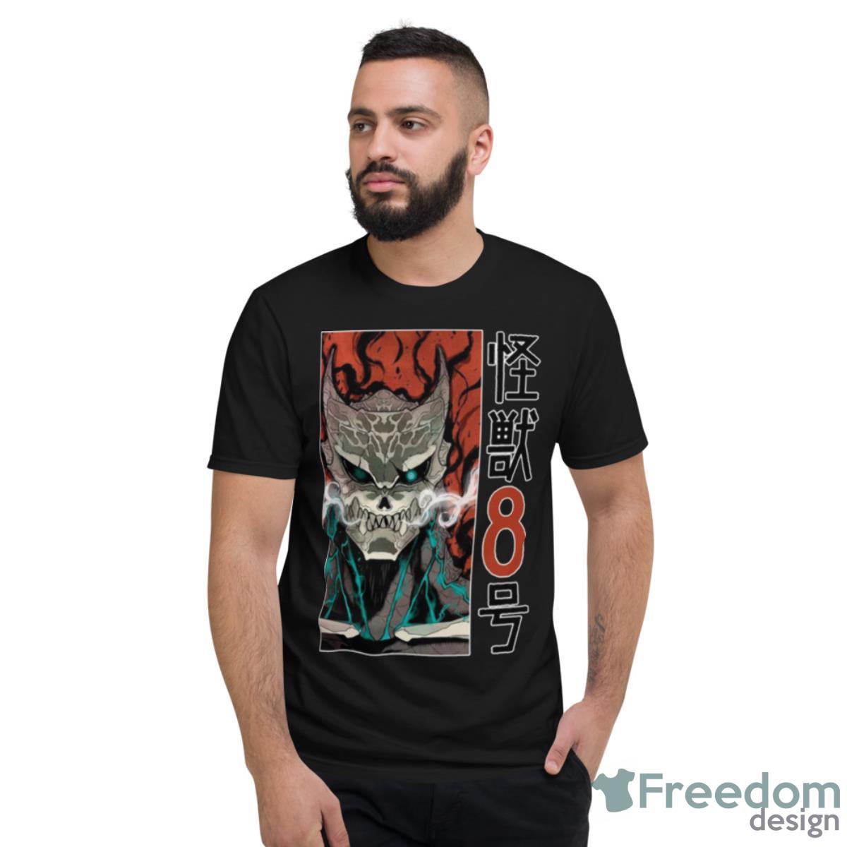 Best Art Of Kafka Hibino Kaiju No 8 Black Shirt - Short Sleeve T-Shirt