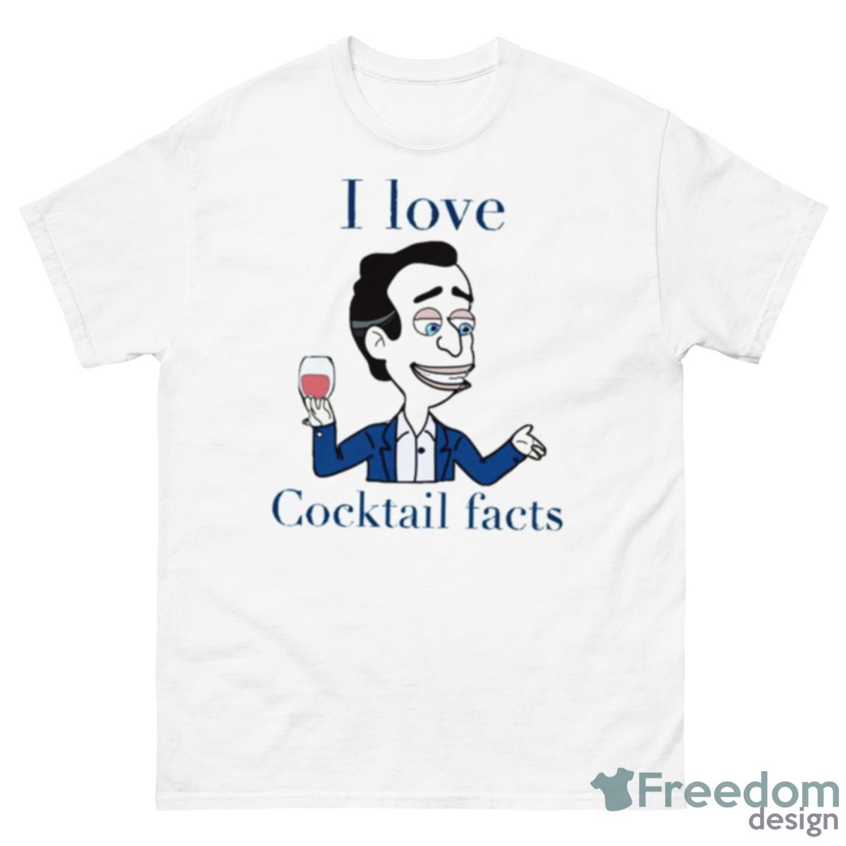 Big Mouth Cocktail Facts Shirt - 500 Men’s Classic Tee Gildan