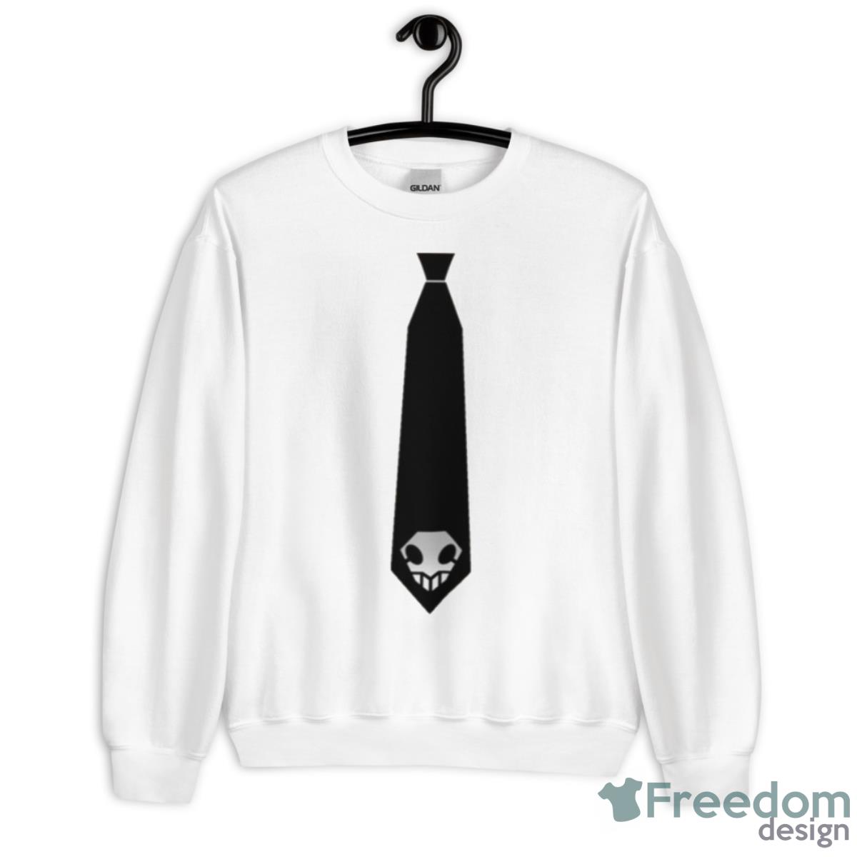 Bleach Tie Black Art Shirt - Unisex Heavy Blend Crewneck Sweatshirt