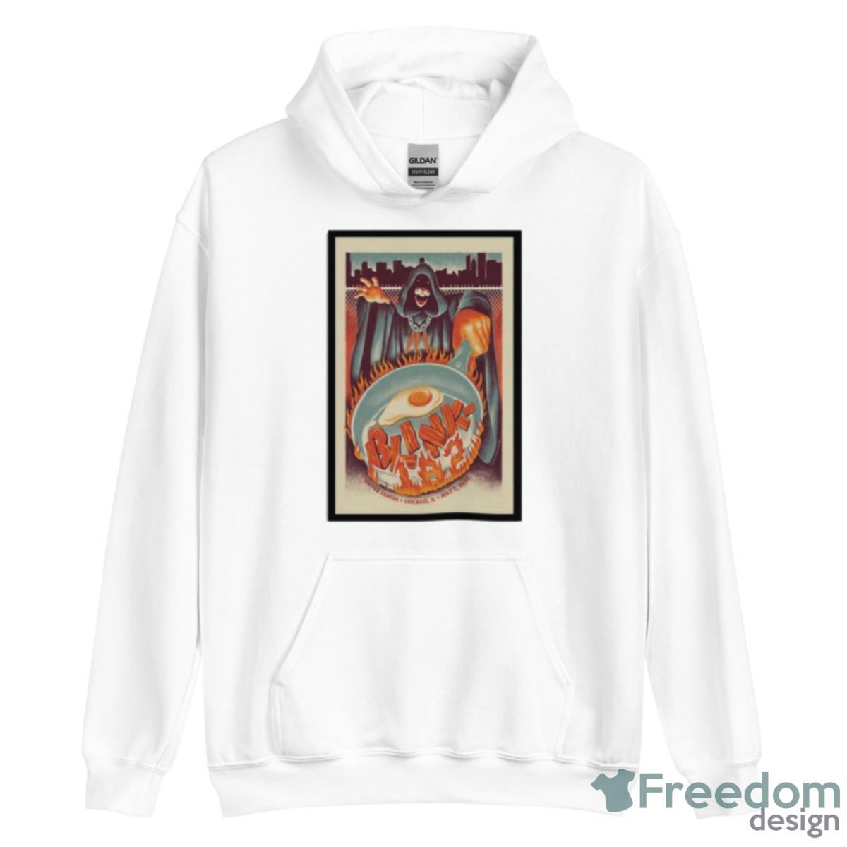 Blink 182 Chicago May 07 2023 Shirt - Unisex Heavy Blend Hooded Sweatshirt Blink 182 Chicago May 07 2023 Shirt - Unisex Heavy Blend Hooded Sweatshirt