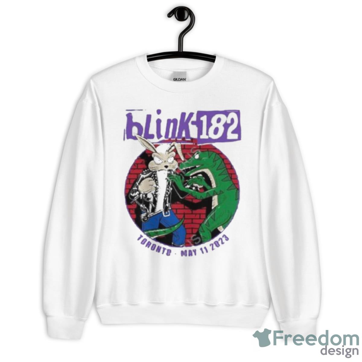 Blink 182 Toronto May 11 2023 Shirt - Unisex Heavy Blend Crewneck Sweatshirt