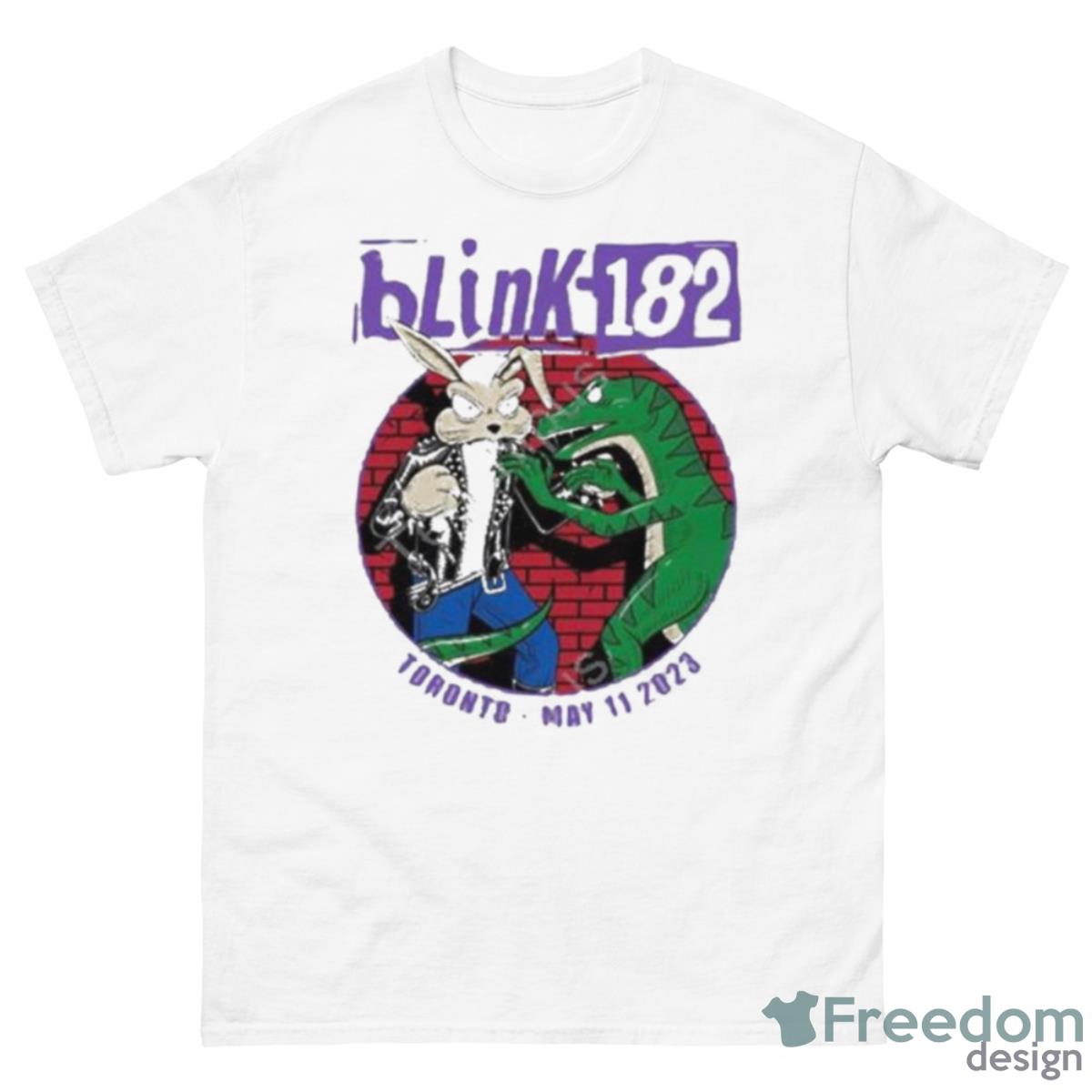 Blink 182 Toronto May 11 2023 Shirt - 500 Men’s Classic Tee Gildan