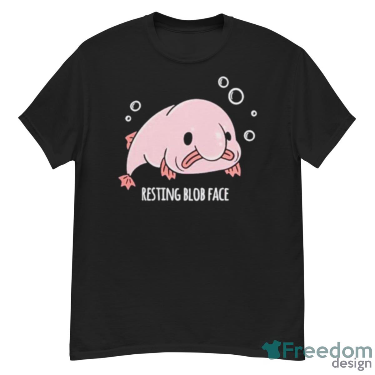 Blobfish Resting Blob Face Shirt - G500 Men’s Classic T-Shirt