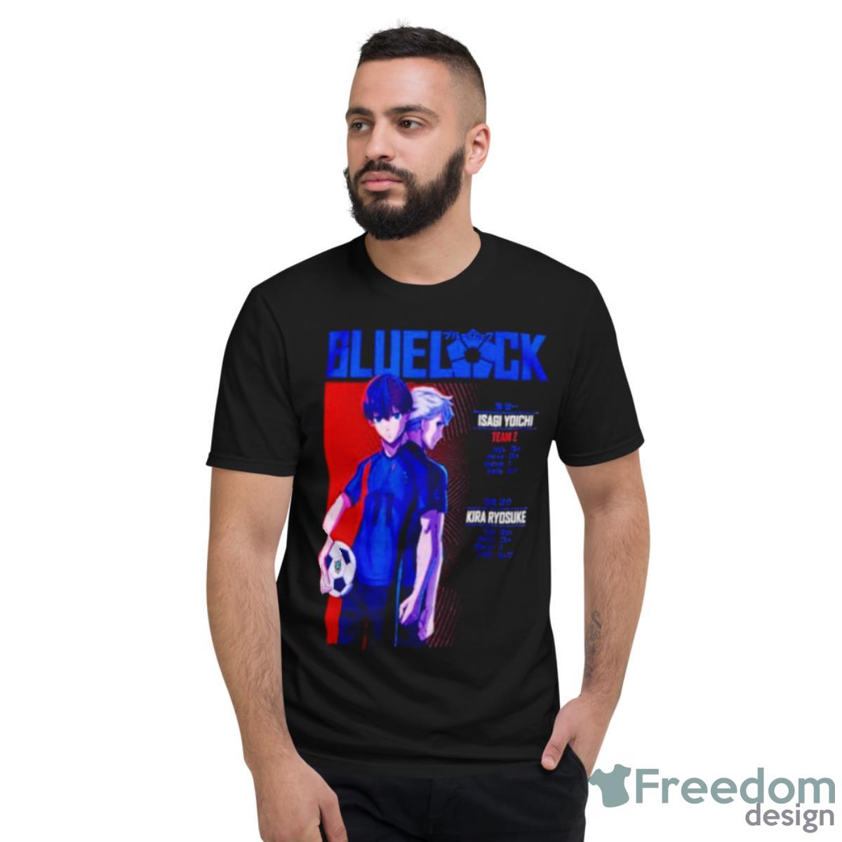 Blue Lock Isagi And Kira Portrait Shirt - Short Sleeve T-Shirt