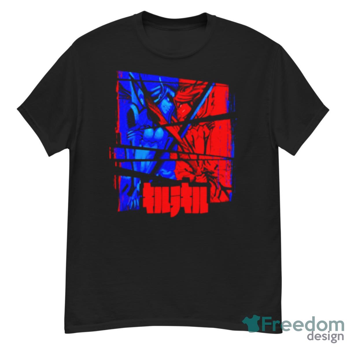 Blue Red Satsuki Vs Ryuko Kill La Kill Shirt - G500 Men’s Classic T-Shirt