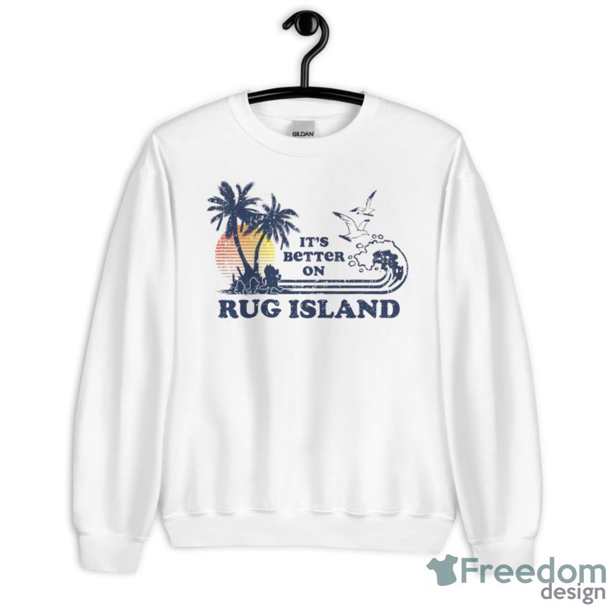 Bluey It's Better On Rug Island Shirt