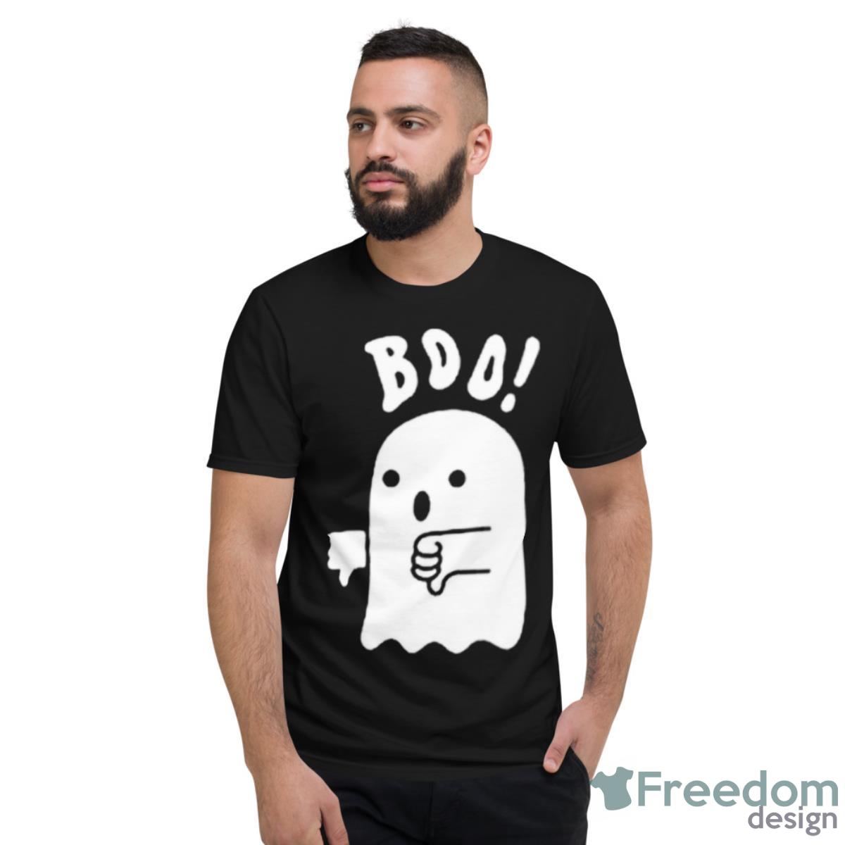 Boo Ghost Dislike Shirt - Short Sleeve T-Shirt