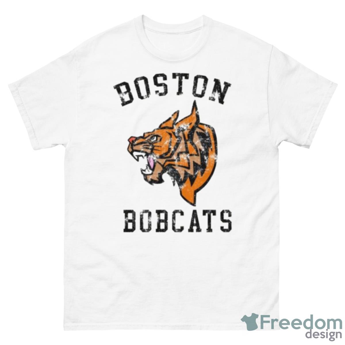 Boston Bobcats Shirt - 500 Men’s Classic Tee Gildan