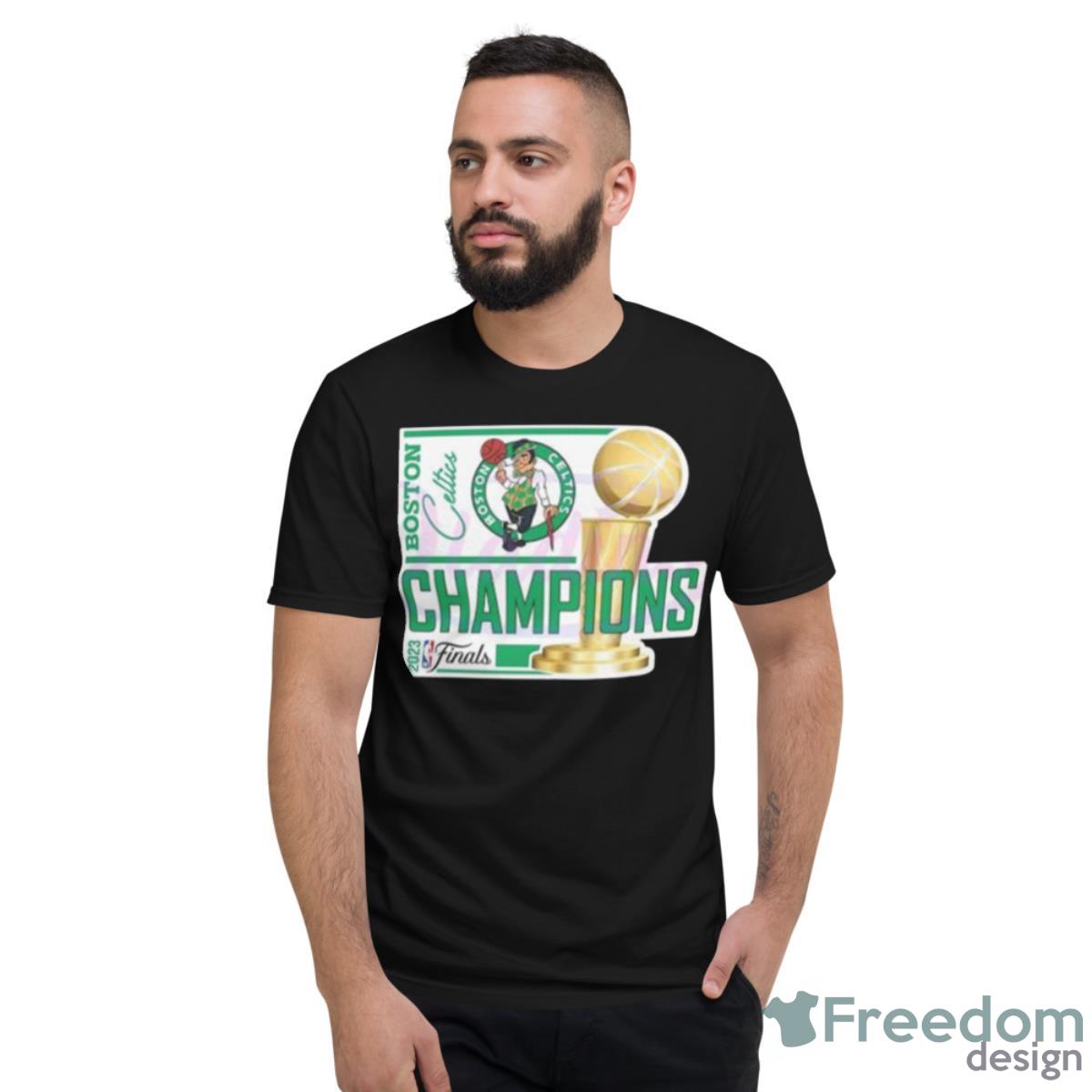 Boston Celtics Champions Final NBA 2023 Unisex Shirt - Short Sleeve T-Shirt