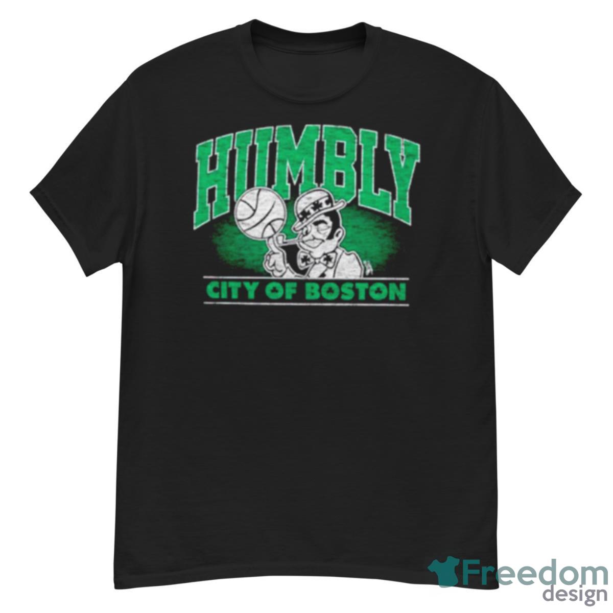 Boston Celtics Humbly City Of Boston Shirt - G500 Men’s Classic T-Shirt