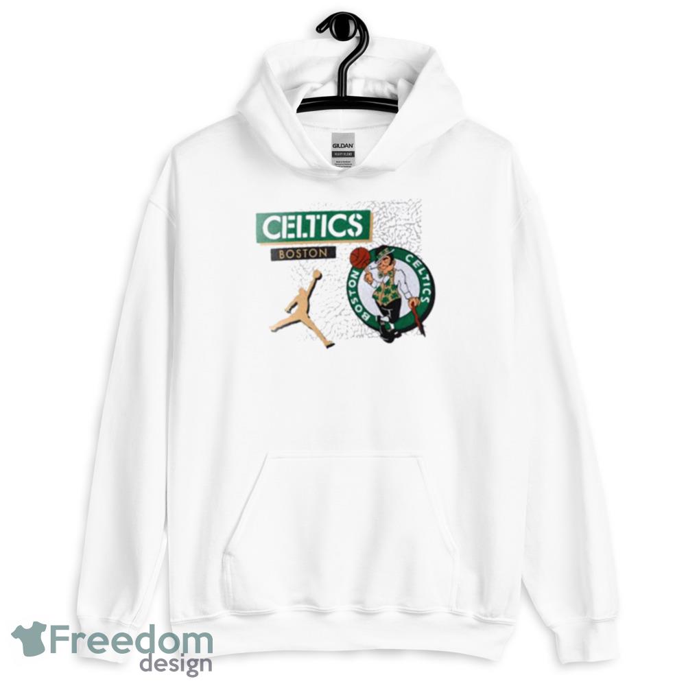 Gildan Boston Celtics Pullover Hoodie Ash 3XL