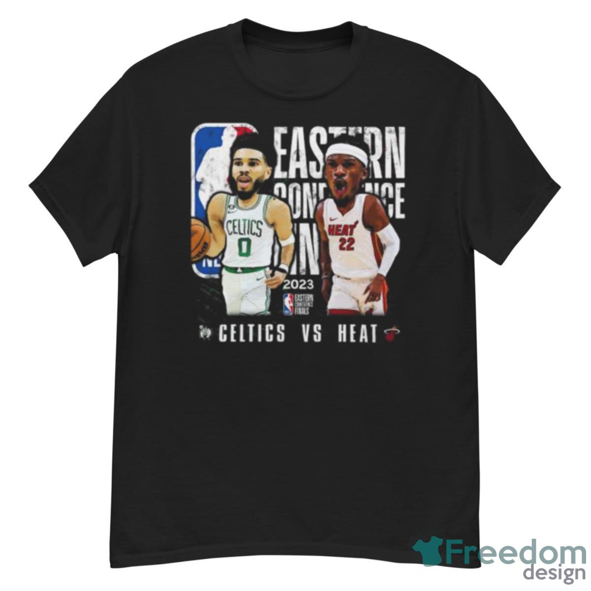 Boston Celtics Vs Miami Heat 2023 Eastern Conference Finals Player Dueling Shirt - G500 Men’s Classic T-Shirt