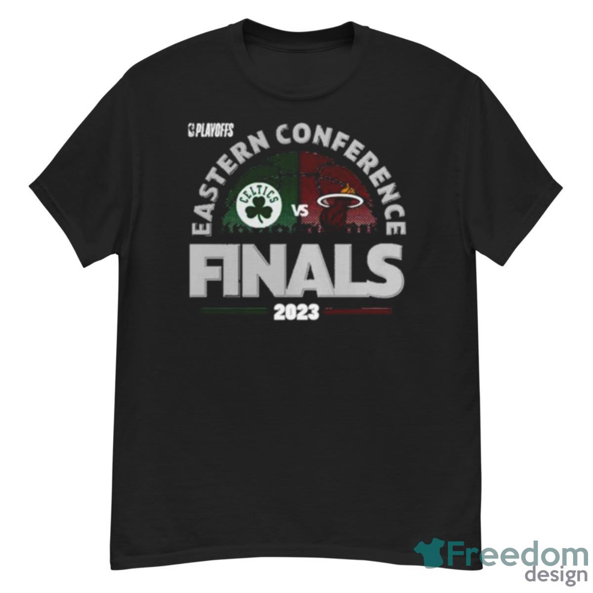 Boston Celtics Vs Miami Heat 2023 Playoffs Eastern Conference Finals Shirt - G500 Men’s Classic T-Shirt