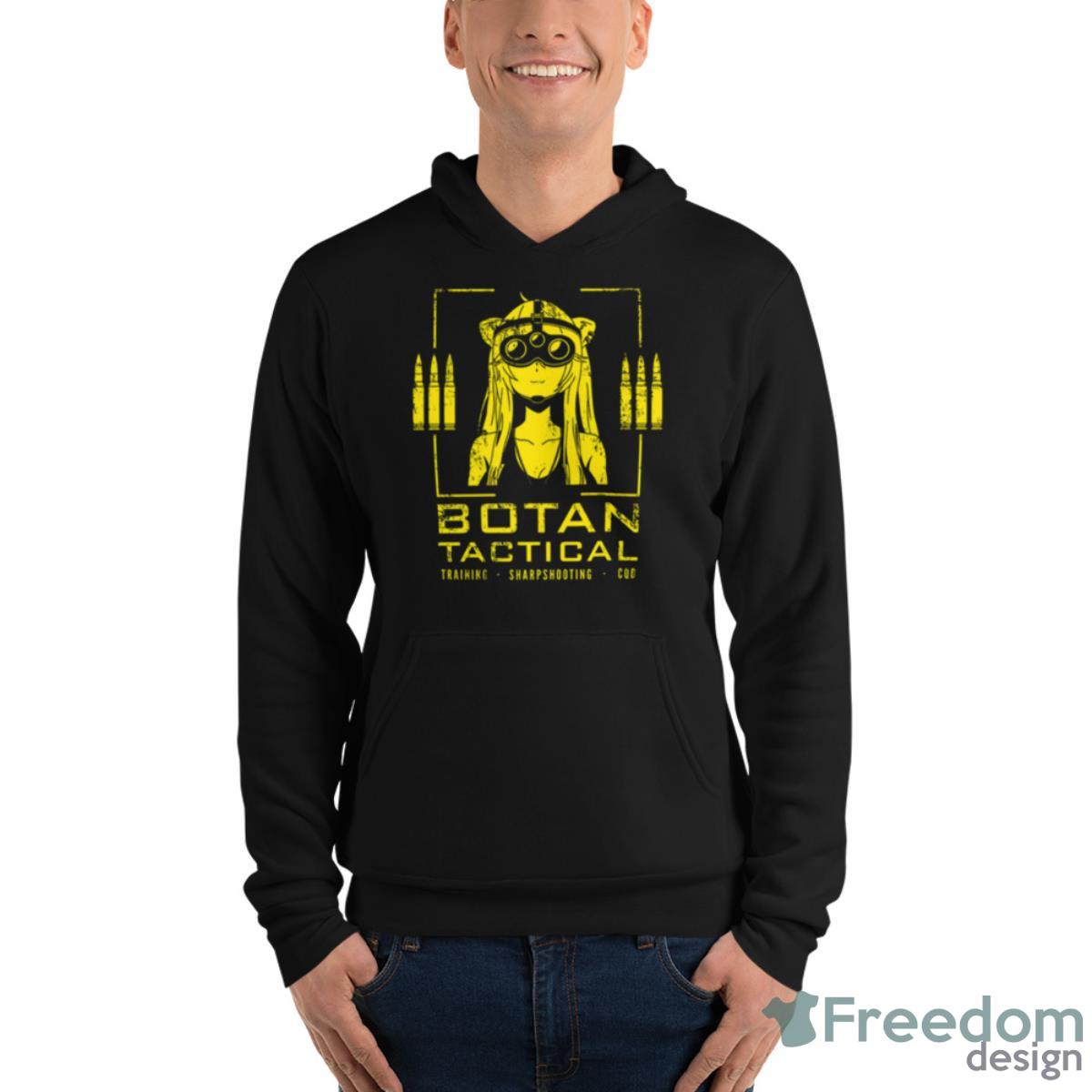 Botan Tactical Yellow Hololive Shirt - Unisex Fleece Pullover Hoodie Botan Tactical Yellow Hololive Shirt - Unisex Fleece Pullover Hoodie
