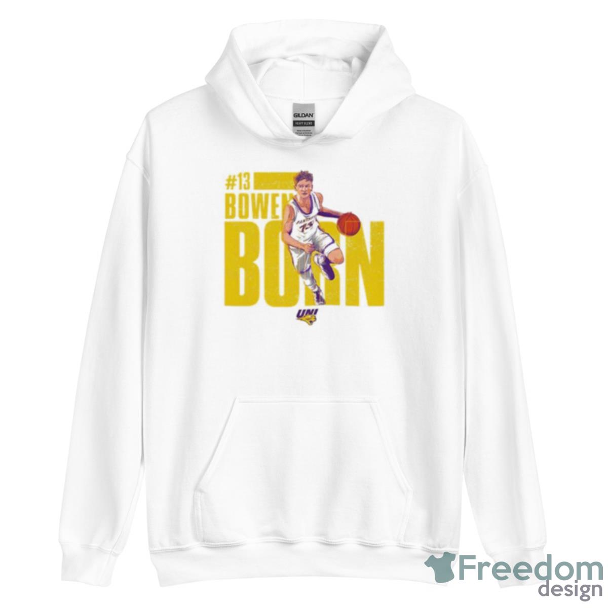 Bowen Born Northern Iowa Illustration Shirt - Unisex Heavy Blend Hooded Sweatshirt Bowen Born Northern Iowa Illustration Shirt - Unisex Heavy Blend Hooded Sweatshirt