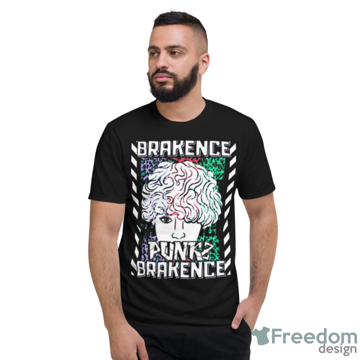 Brakence Retro Multiple Texts Colors White Tone Punk2 Shirt - Short Sleeve T-Shirt