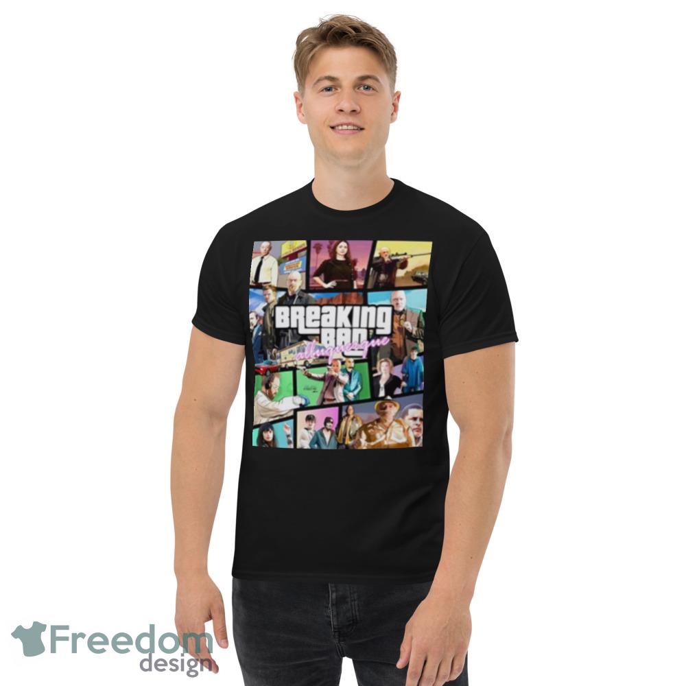 Breaking Bad Albuquerque Custom GTA art shirt - Men’s Classic Tee Gildan 5000 Breaking Bad Albuquerque Custom GTA art shirt - Men’s Classic Tee Gildan 5000