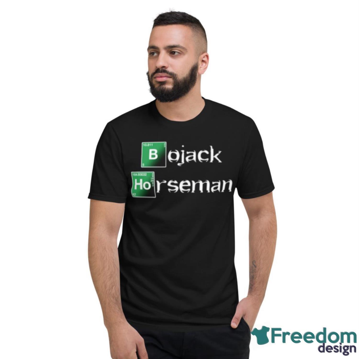 Breaking Bojack Logo Breaking Bad Bojack Horseman shirt - Short Sleeve T-Shirt