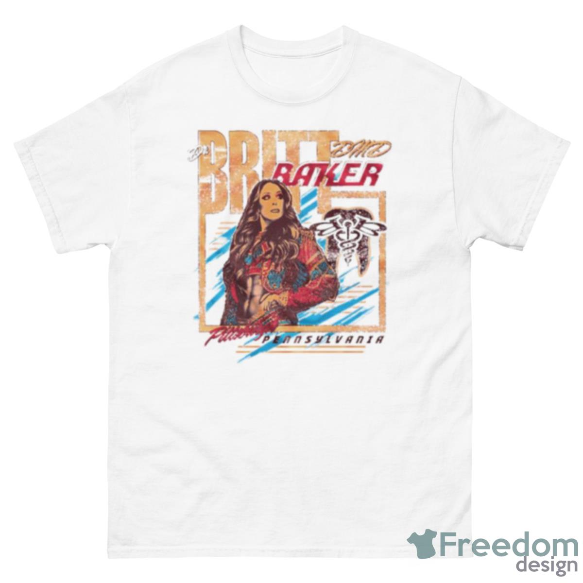 Britt Baker Retro Shirt - 500 Men’s Classic Tee Gildan