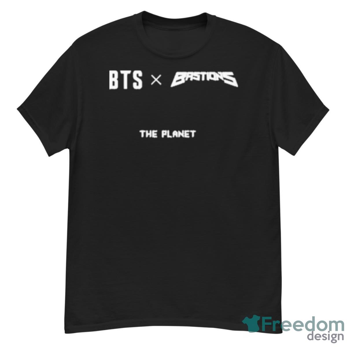 Bts X Bastions The Planet Vintage Shirt - G500 Men’s Classic T-Shirt