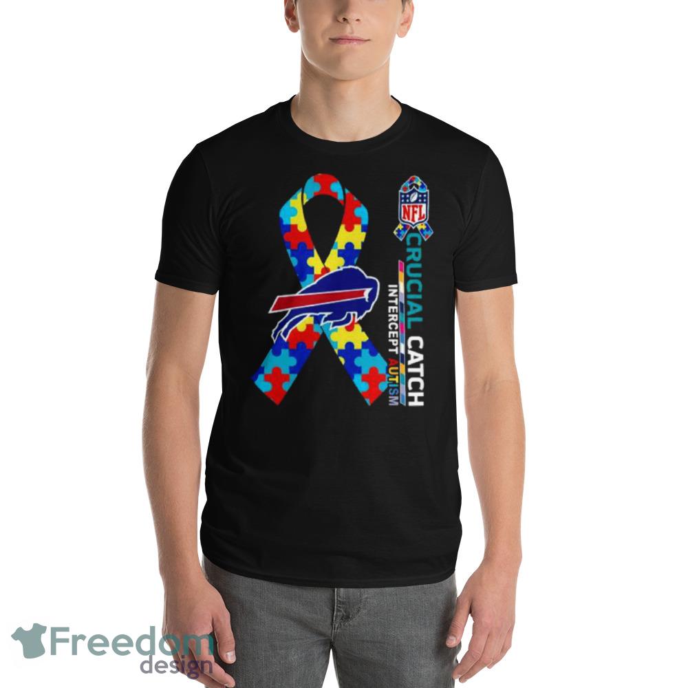 Buffalo Bills Crucial Catch Intercept Autism 2023 Graphics Shirt