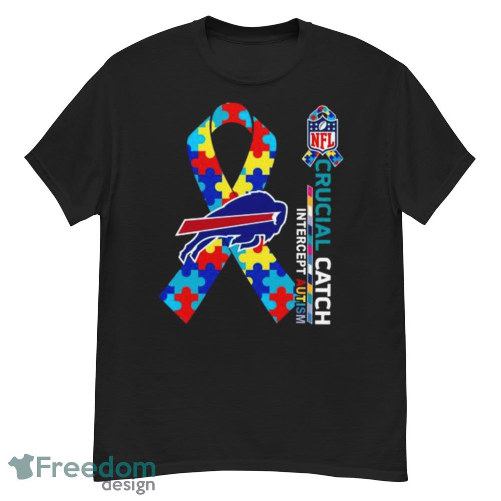 Buffalo Bills Crucial Catch Intercept Autism 2023 Shirt - Bring