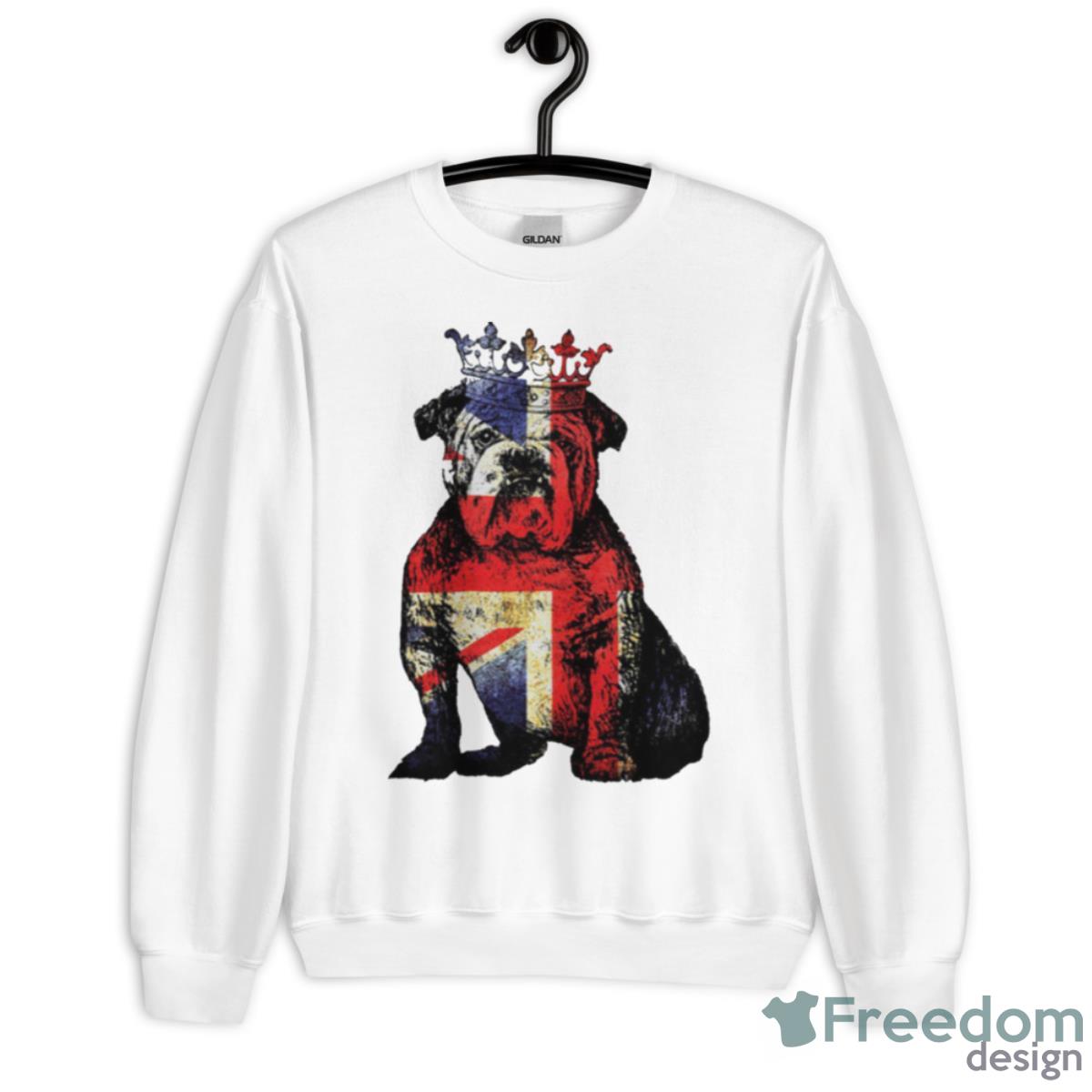 Buldog British Shirt - Unisex Heavy Blend Crewneck Sweatshirt