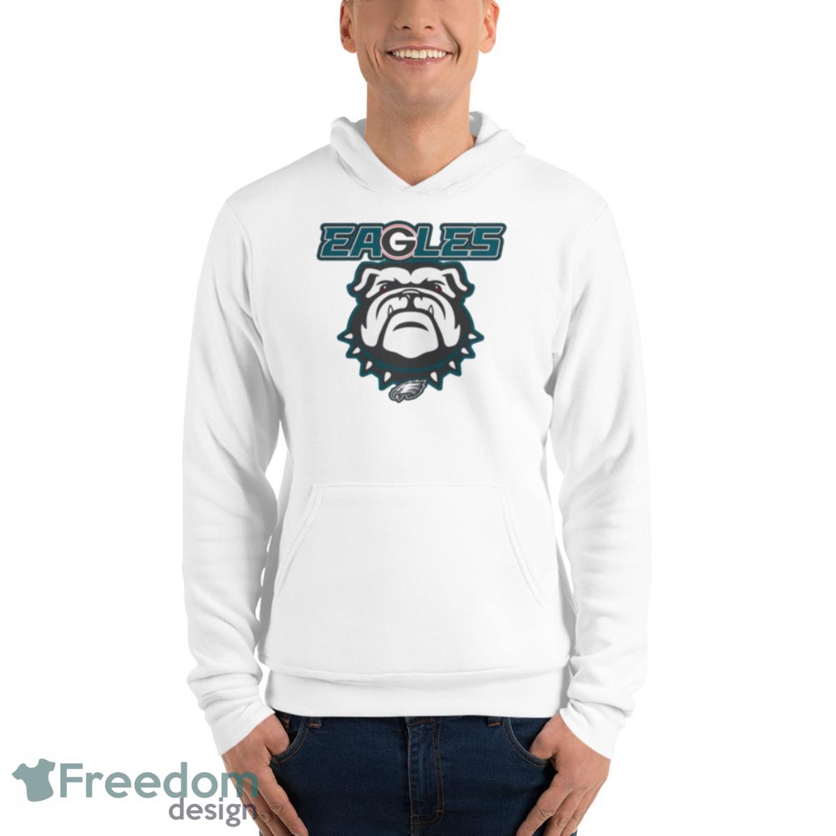 Bulldogs Philadelphia Crimson Underdogs Eagles Shirt image Bulldogs Philadelphia Crimson Underdogs Eagles Shirt - Unisex Fleece Pullover Hoodie