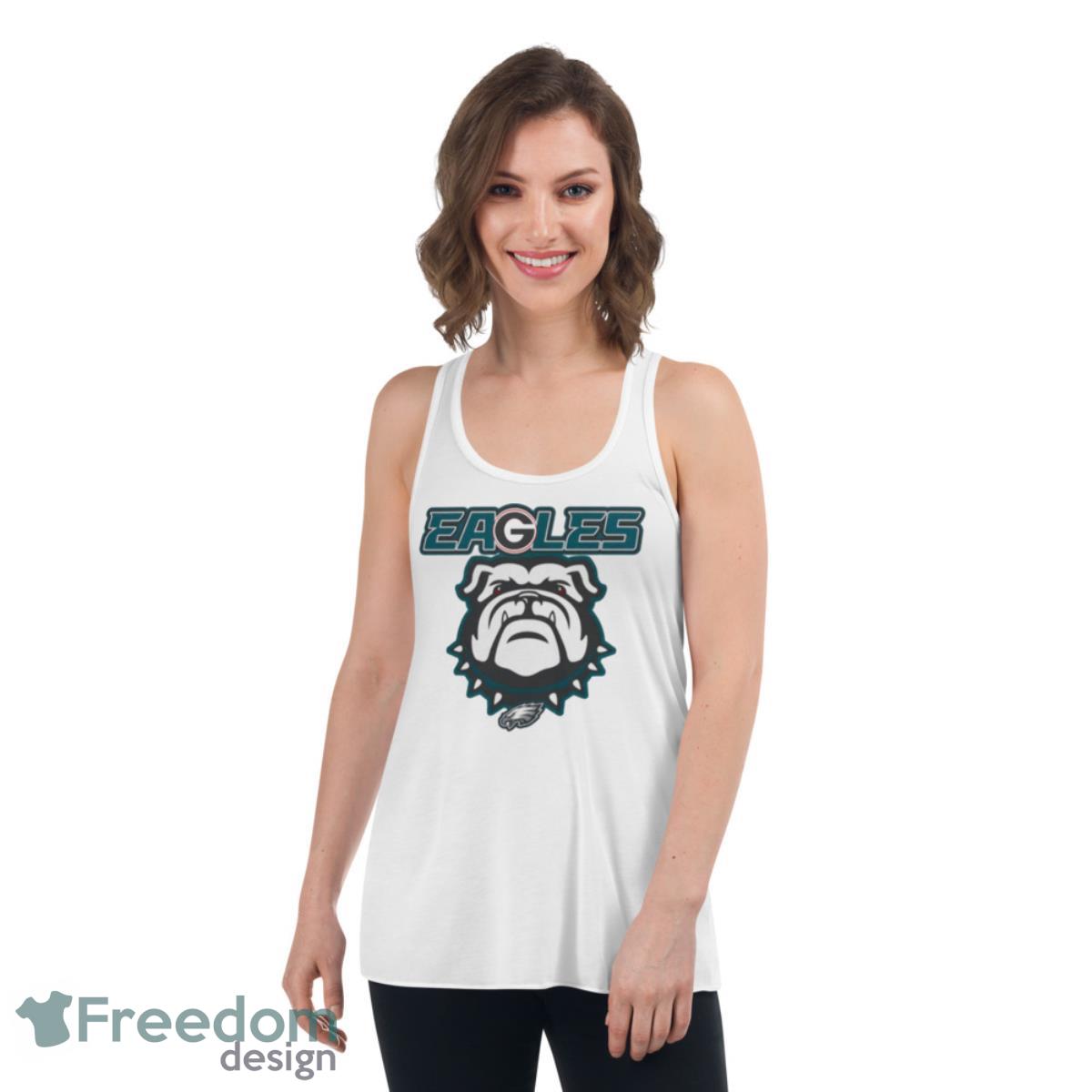 Bulldogs Philadelphia Crimson Underdogs Eagles Shirt - Womens Flowy Racerback Tank Bulldogs Philadelphia Crimson Underdogs Eagles Shirt - Womens Flowy Racerback Tank